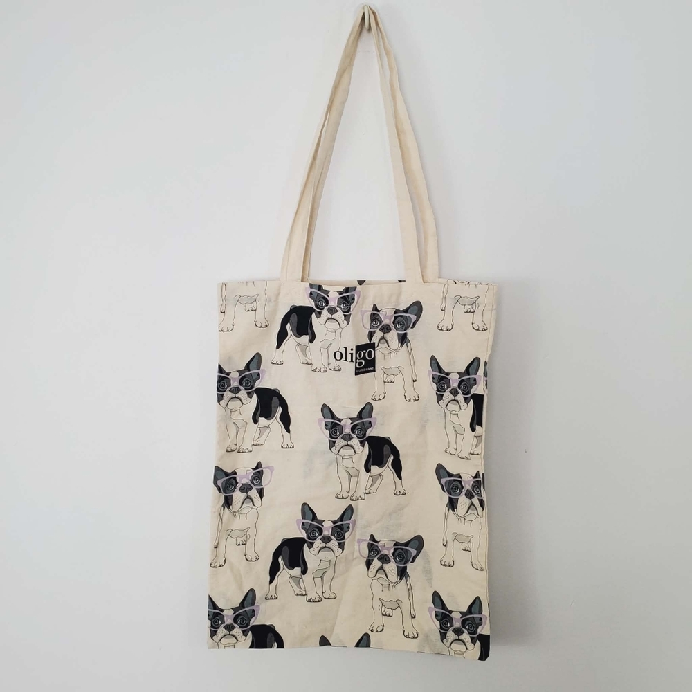 Dog Print Tote Bag